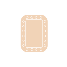 Load image into Gallery viewer, Rectangle Rd Dotted Frame