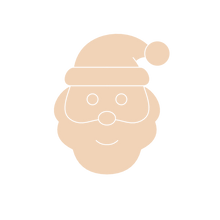 Load image into Gallery viewer, Santa Stud