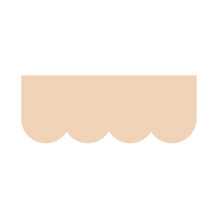 Load image into Gallery viewer, Scallop Half Barrette