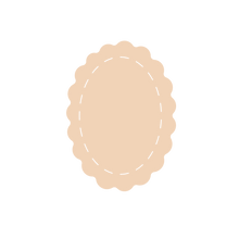 Load image into Gallery viewer, Scallop Oval Stitch