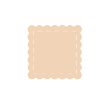 Load image into Gallery viewer, Scallop Square Stitch