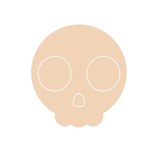 Load image into Gallery viewer, Skull Stud
