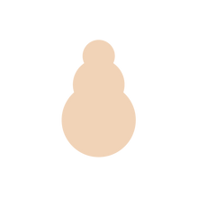 Load image into Gallery viewer, Snowman B (Micro)