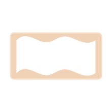 Load image into Gallery viewer, Wavy B Barrette
