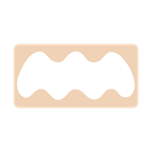 Load image into Gallery viewer, Wavy C Barrette