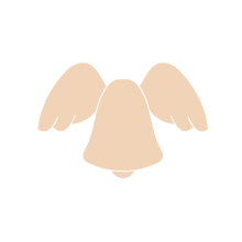 Load image into Gallery viewer, Winged Bell Stud