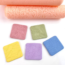 Load image into Gallery viewer, Overlap Flowers Texture Roller