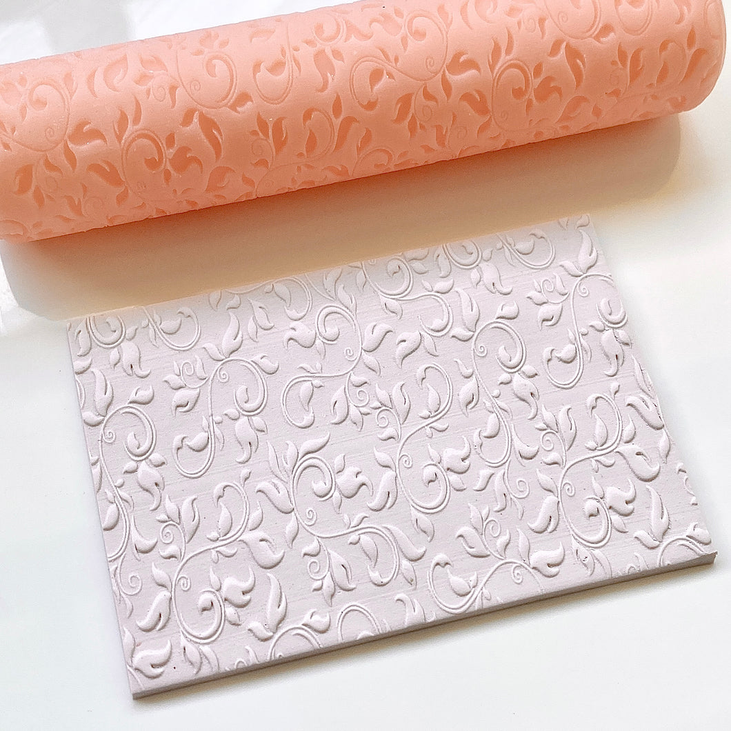 Floral Vine Texture Roller