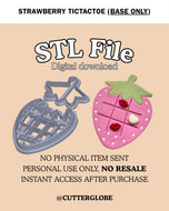 Strawberry TicTacToe (Base) STL