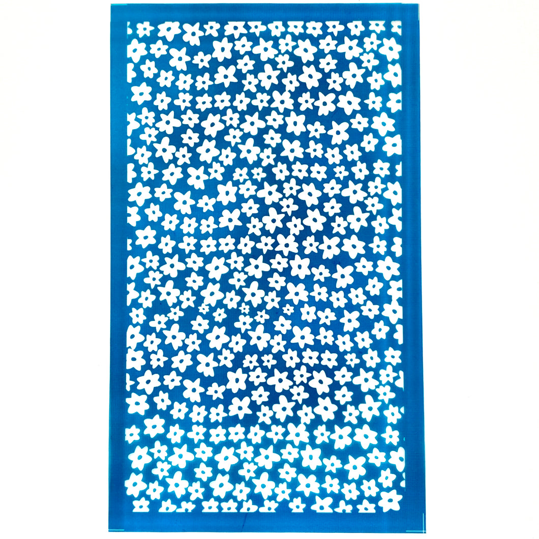 Flowers Silk Screen