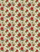 Load image into Gallery viewer, Christmas 029 Transfer (Vintage Poinsettia)
