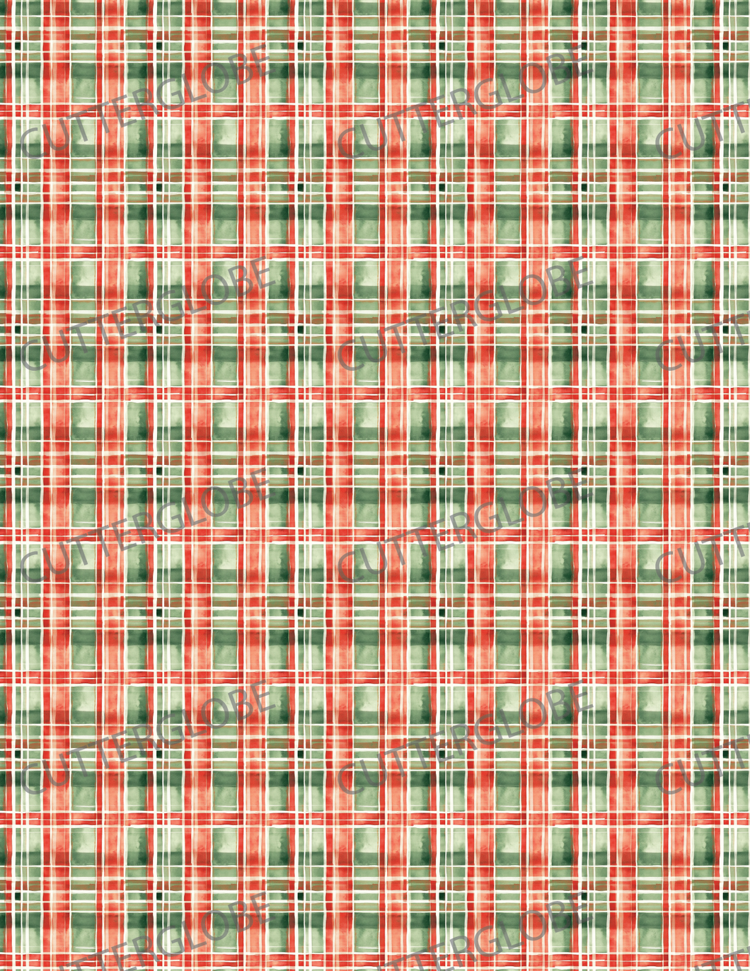 Christmas 044 Transfer (Red Green Checkered)