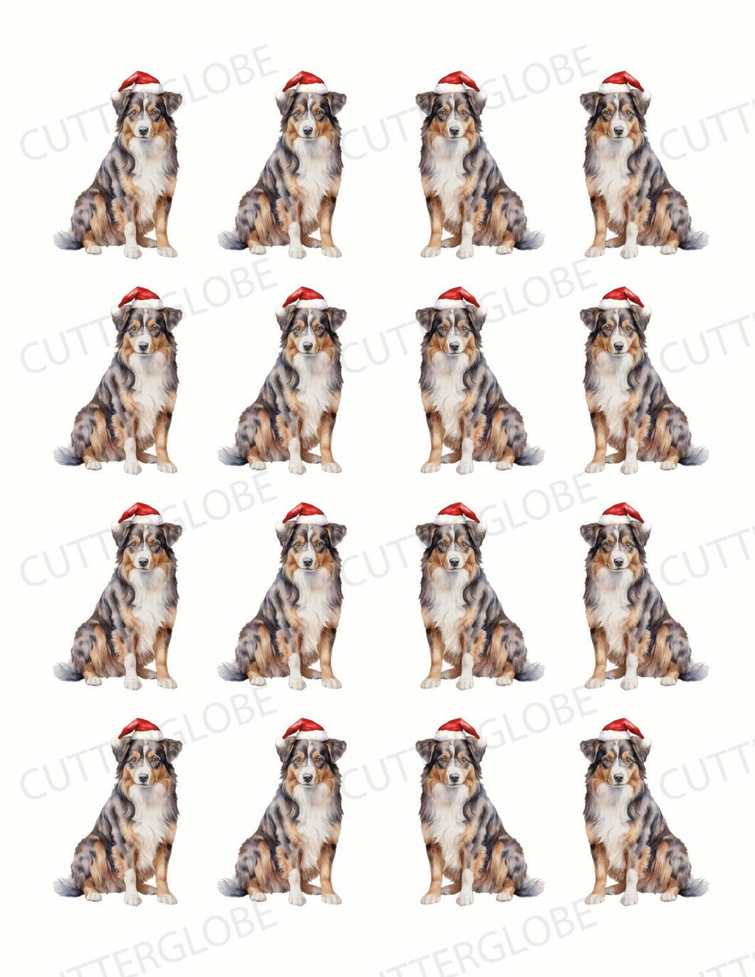Christmas 062 Transfer (Dog Breeds)