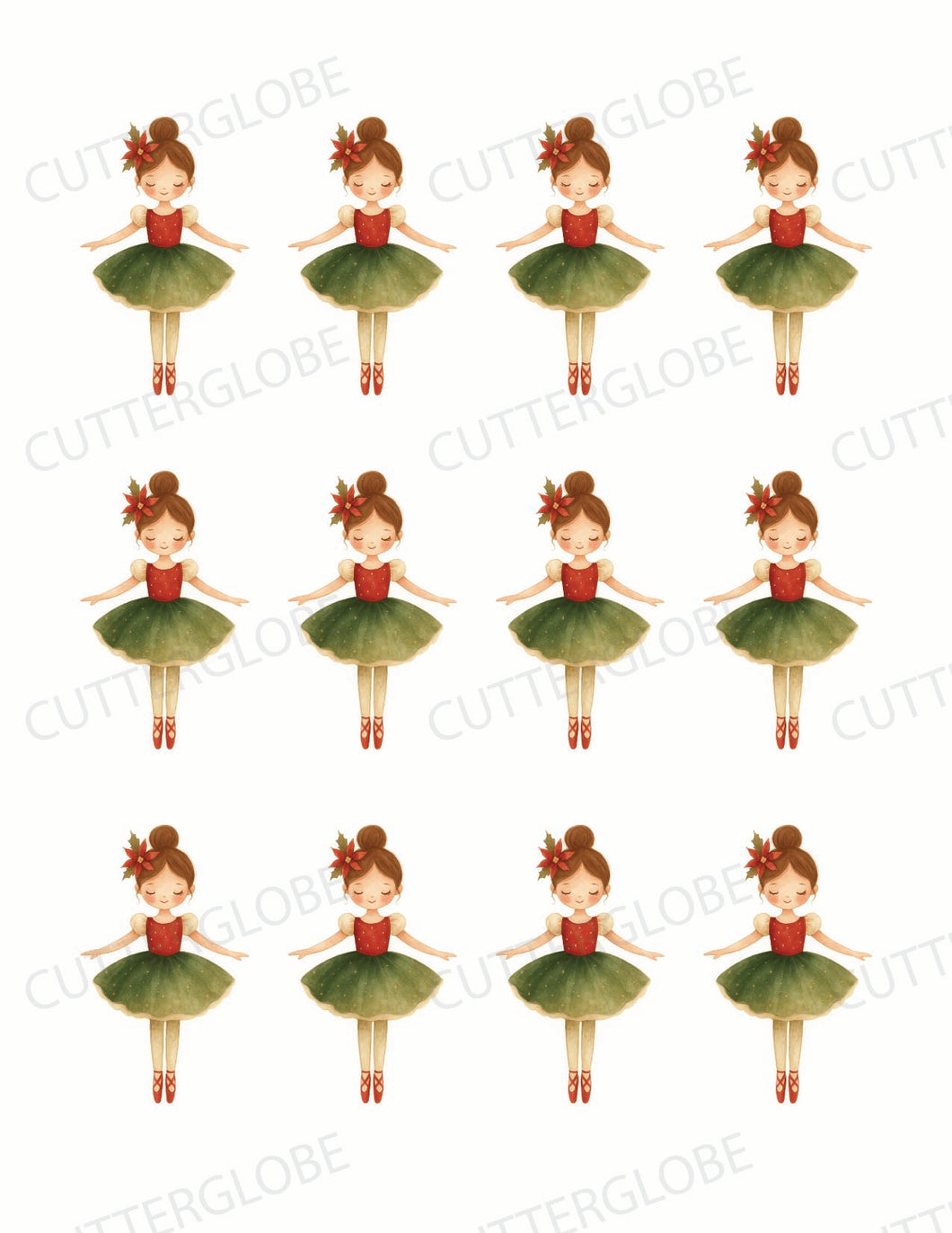 Christmas 074 Transfer (Indiv Nutcracker Ballerina )