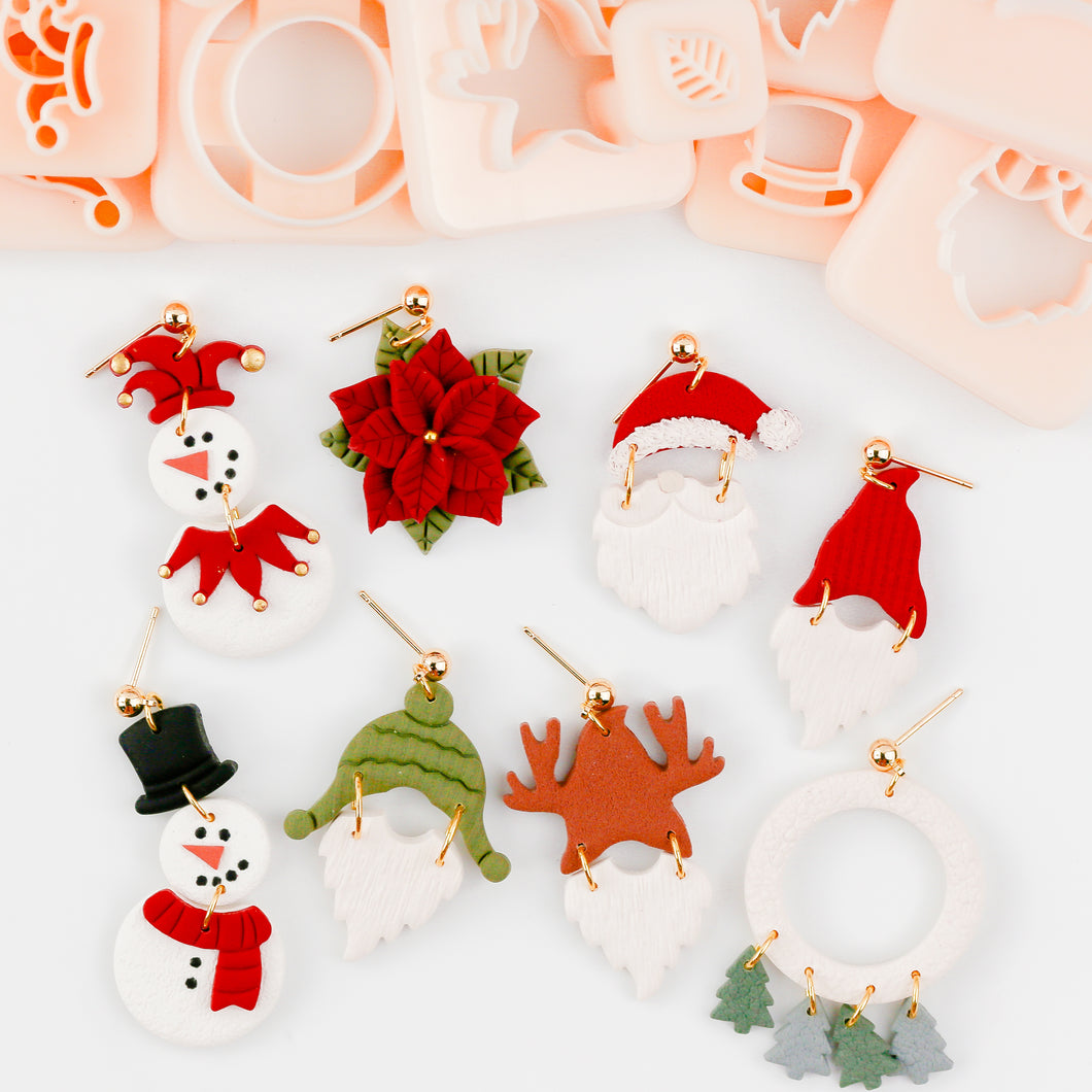 Christmas Too Cutter Sets Bundle of 8