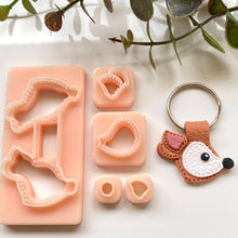 Load image into Gallery viewer, Deer Stitch Keychain Set
