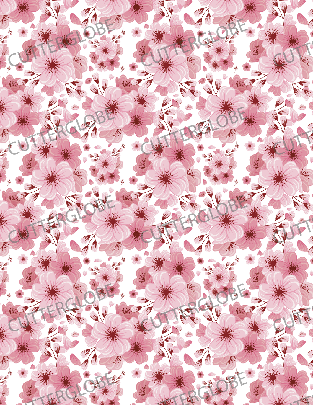 Floral 024 Transfer (Sakura)