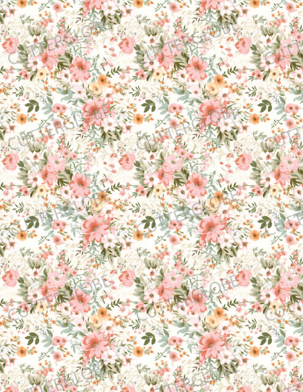 Floral 082 Transfer (Vintage Romantic)