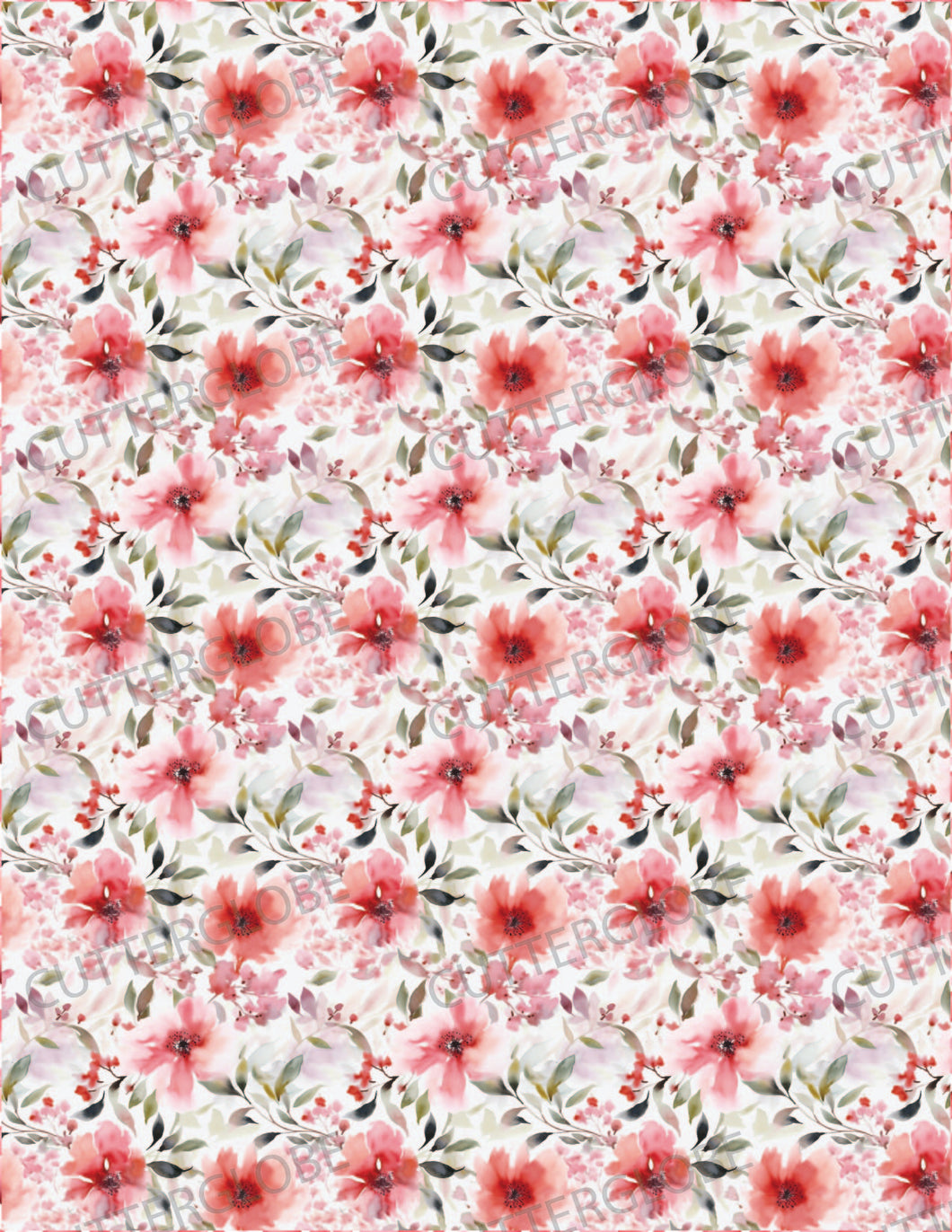 Floral 084 Transfer (Watercolor Romantic)