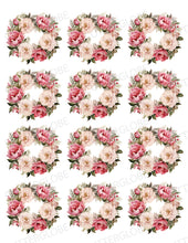 Load image into Gallery viewer, Floral 092 Transfer (Indiv Wreath)
