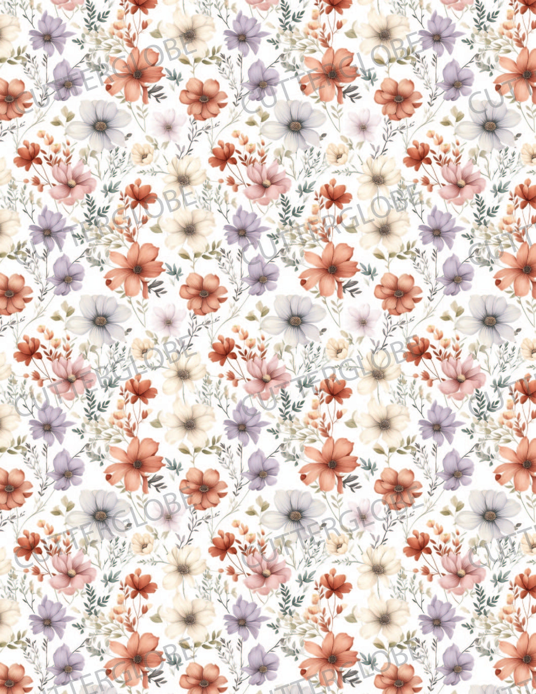 Floral 100 Transfer