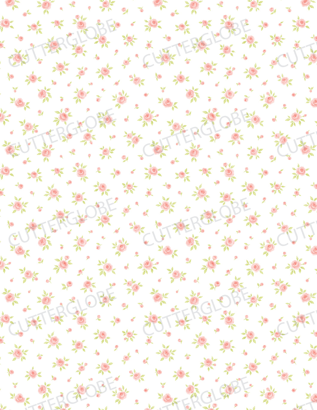 Floral 119 Transfer (Mini Roses)