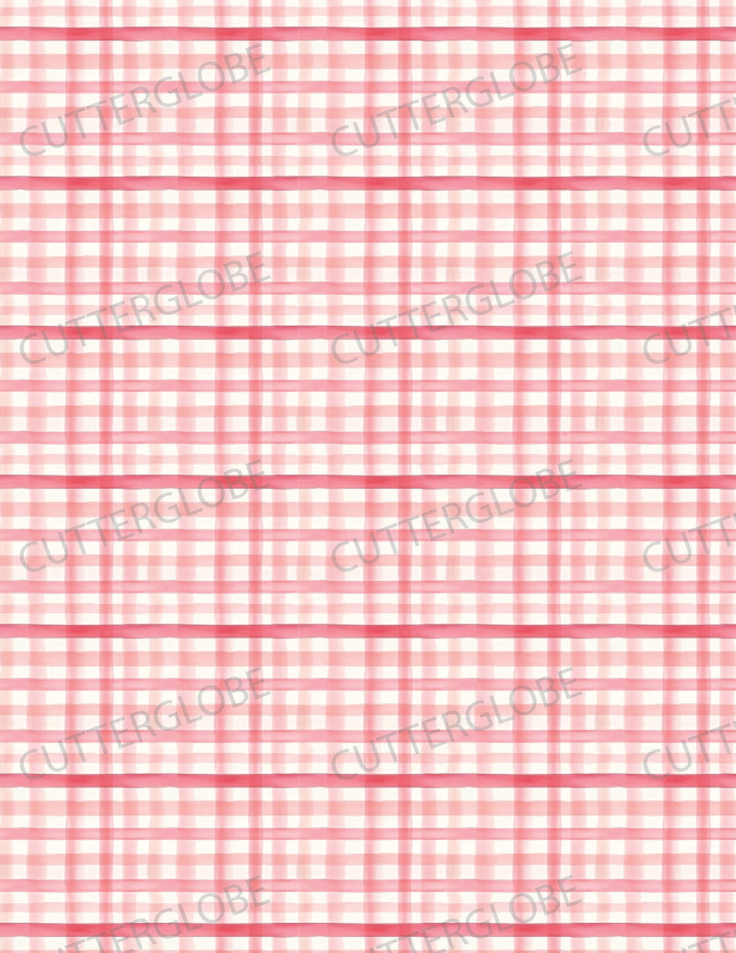 Gingham 005 Transfer (Watercolor Pink)