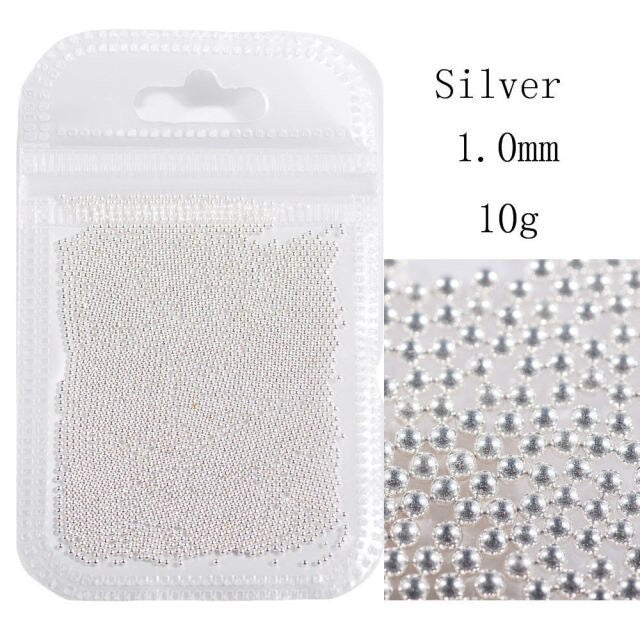 Caviar Beads (Silver)