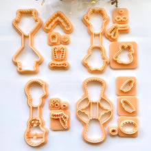 Load image into Gallery viewer, Christmas 2025 Stitch Keychain Cutters Bundle of 4 (19 Cutters)
