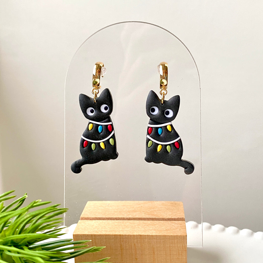 Fairy Light Cat Dangles