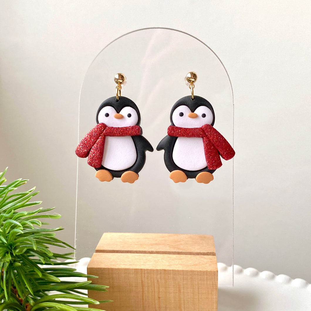 Penguin Scarf Dangles