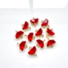 Load image into Gallery viewer, CZ Semicircle Connector (10 pcs) | MORE COLORS
