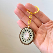 Load image into Gallery viewer, Kiwi Faux Leather Keychain
