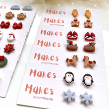 Load image into Gallery viewer, Christmas Studs

