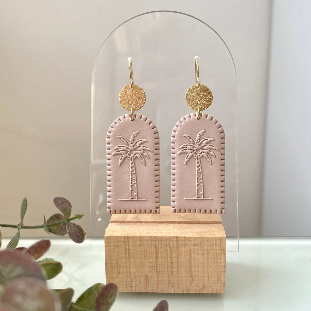 Coconut Tree Stitch Dangles