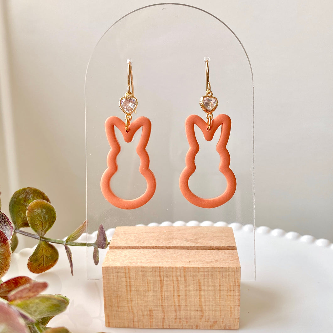 Bunny Bezel Dangles