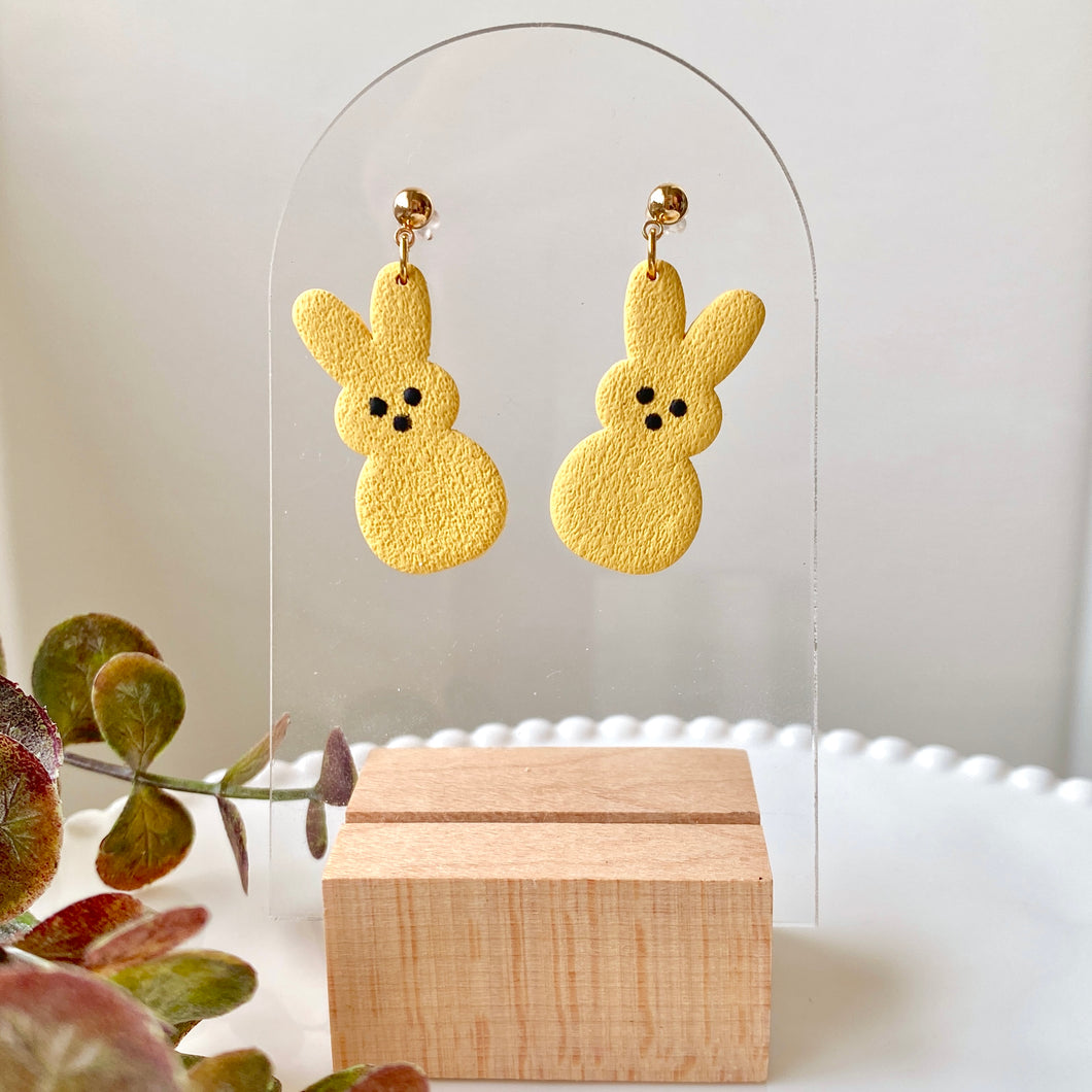 Bunny Puff Dangles