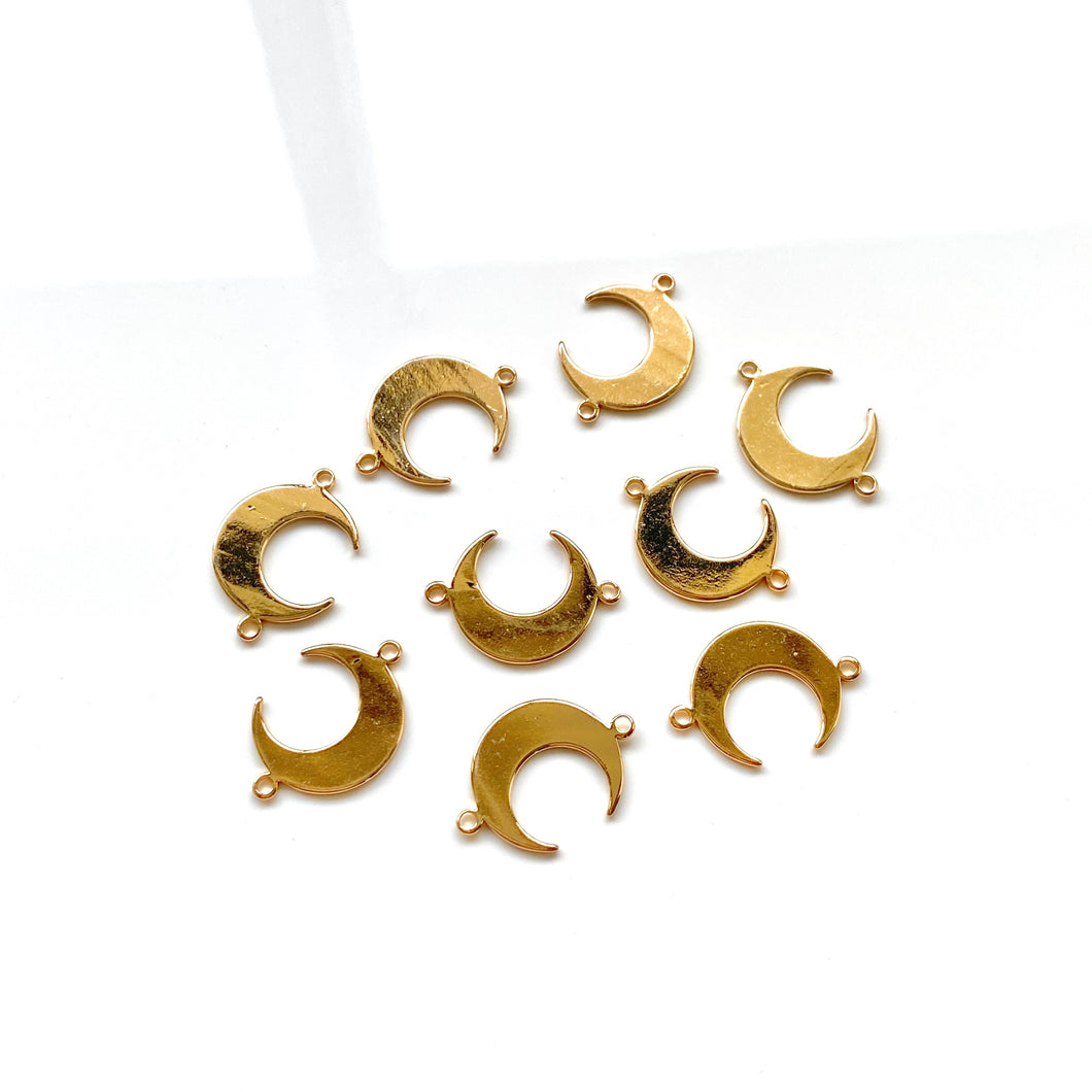 Crescent Moon Connector (10 pcs)