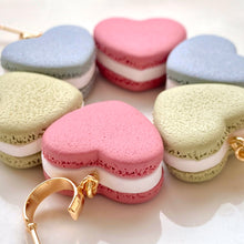 Load image into Gallery viewer, Heart Macaron Dangles
