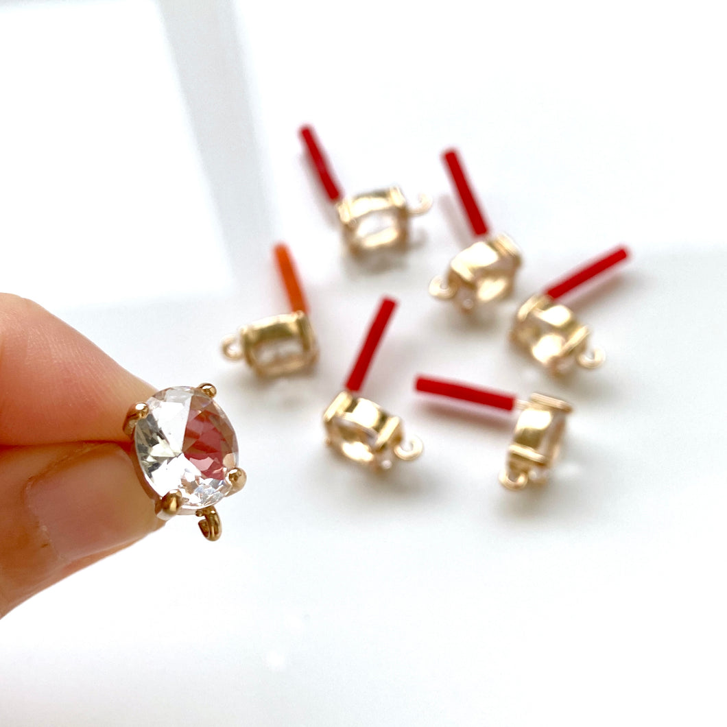 CZ Oval Post (10 pcs)