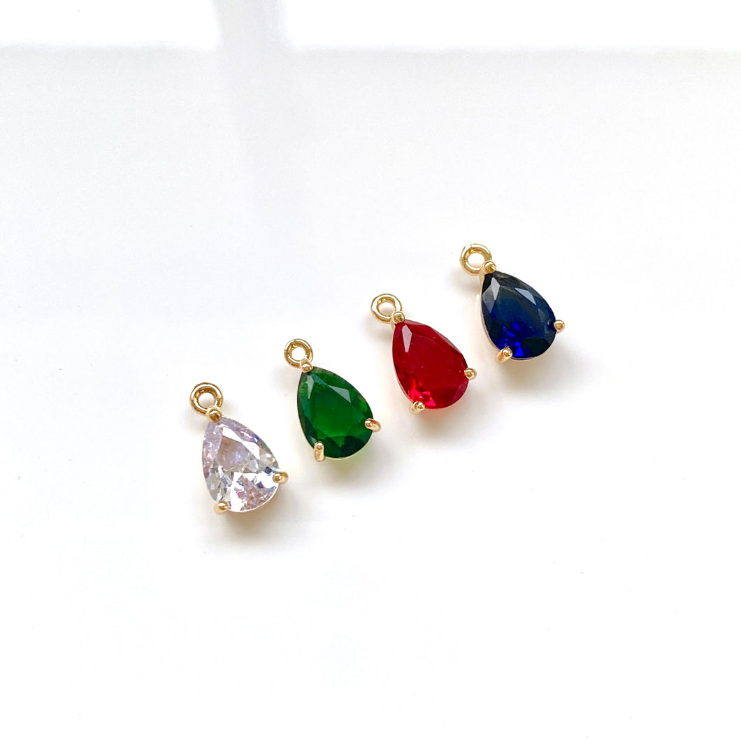 Med Droplet Charm (10 pcs) | MORE COLORS