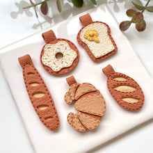 Load image into Gallery viewer, Croissant Stitch Keychain Set
