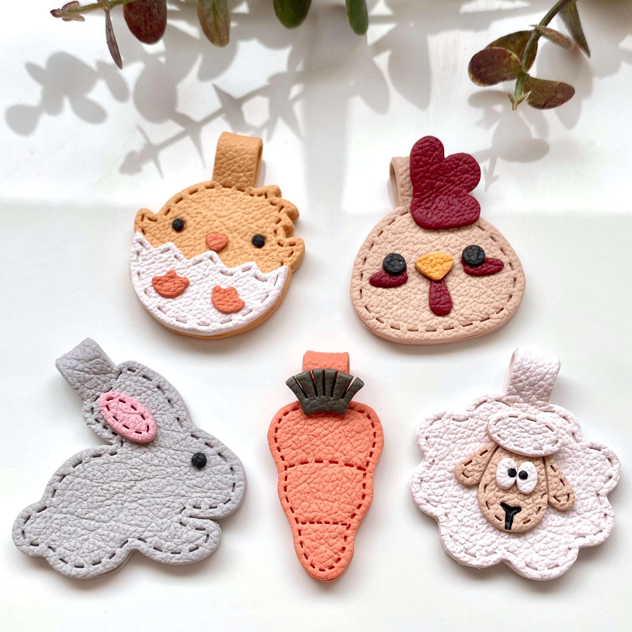 Rabbit Stitch Keychain Set – Cutterglobe