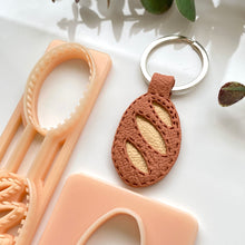 Load image into Gallery viewer, Short Baguette Stitch Keychain Set
