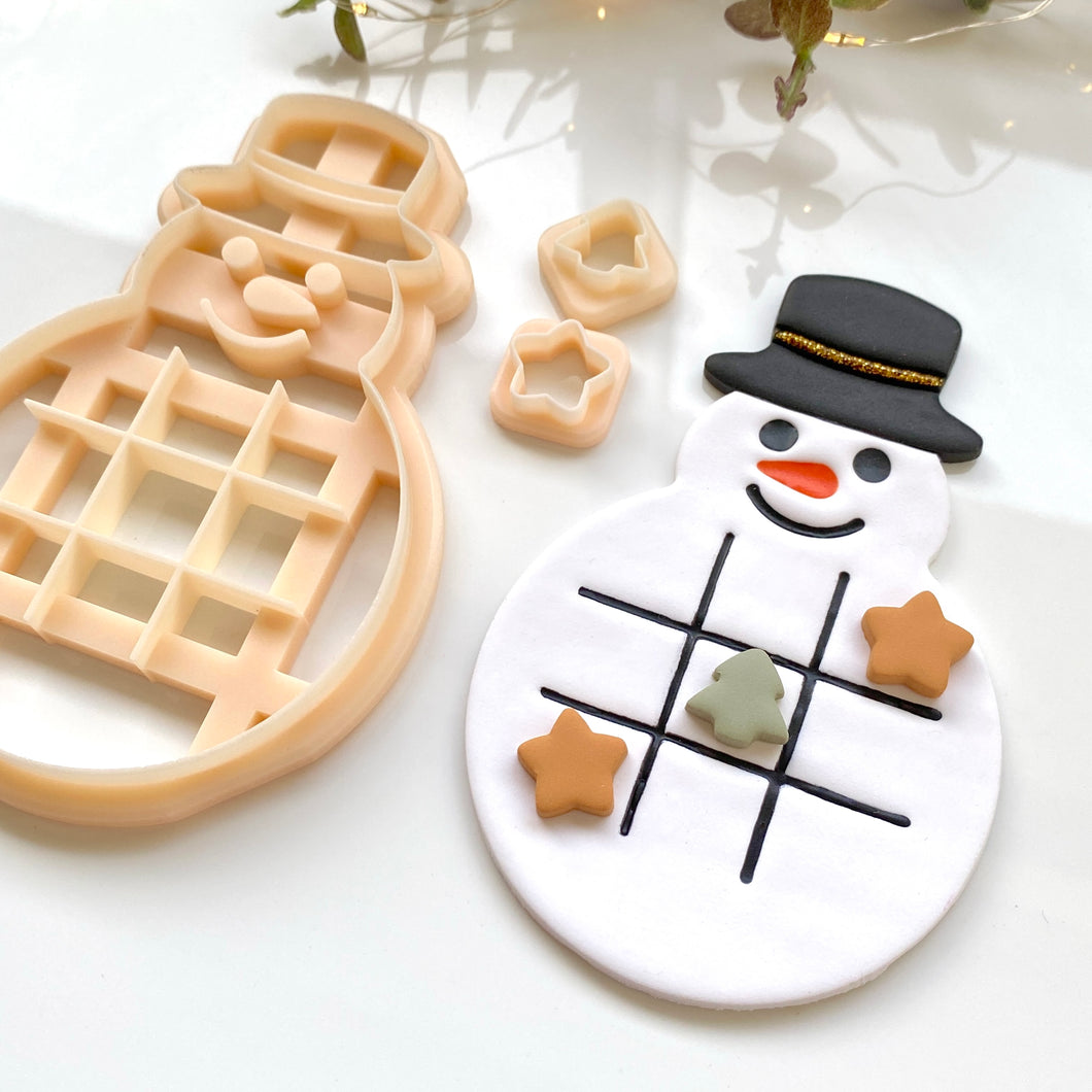 Snowman TicTacToe Set