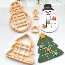 Load image into Gallery viewer, Christmas TicTacToe Cutters Bundle of 2 (5 Cutters)
