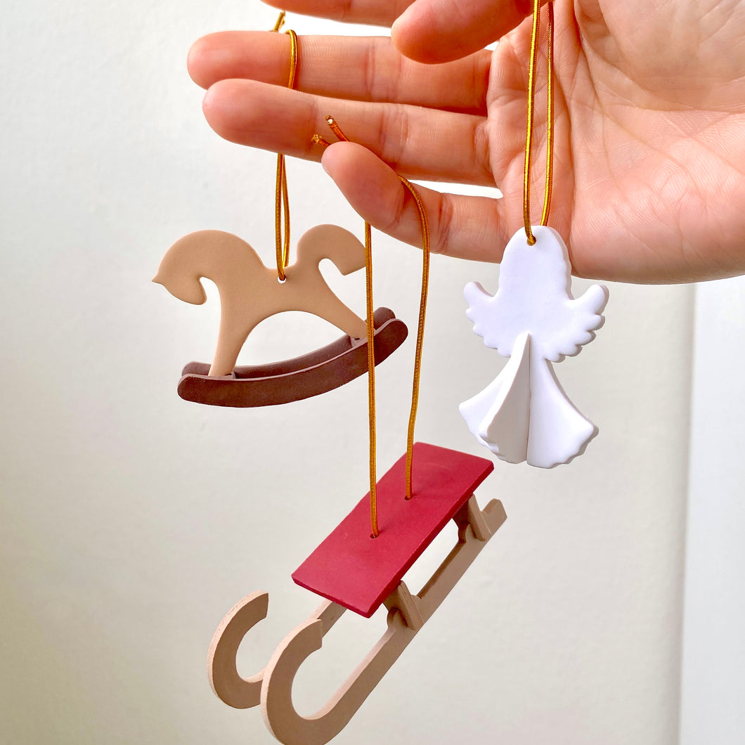 Christmas 3D Ornaments Set of 3 (8 Cutters)