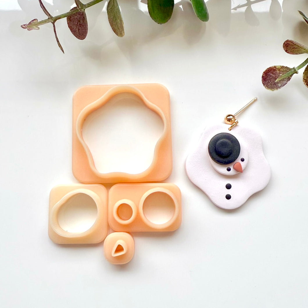 Melted Snowman Set