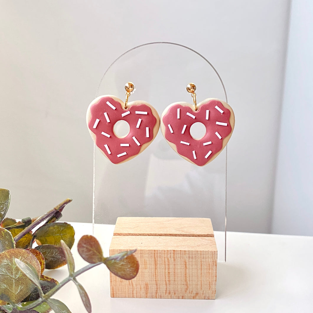 Heart Donut Dangles