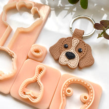 Load image into Gallery viewer, Dog Stitch Keychain Set
